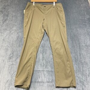 Kuhl Mountain Culture Trekr Pants Womens 16x30 Sage Green Outdoor Straight Leg